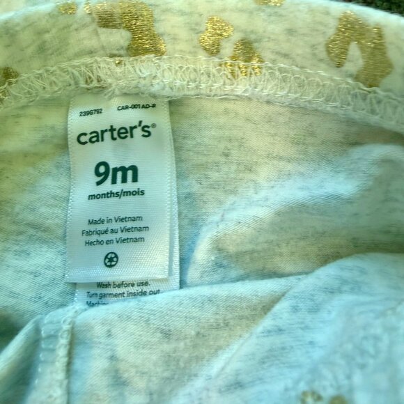 Girls Size 9 Months Lot of 7 Mix & Match Pieces (2) Tops (5) Bottoms Carter's - Picture 16 of 16